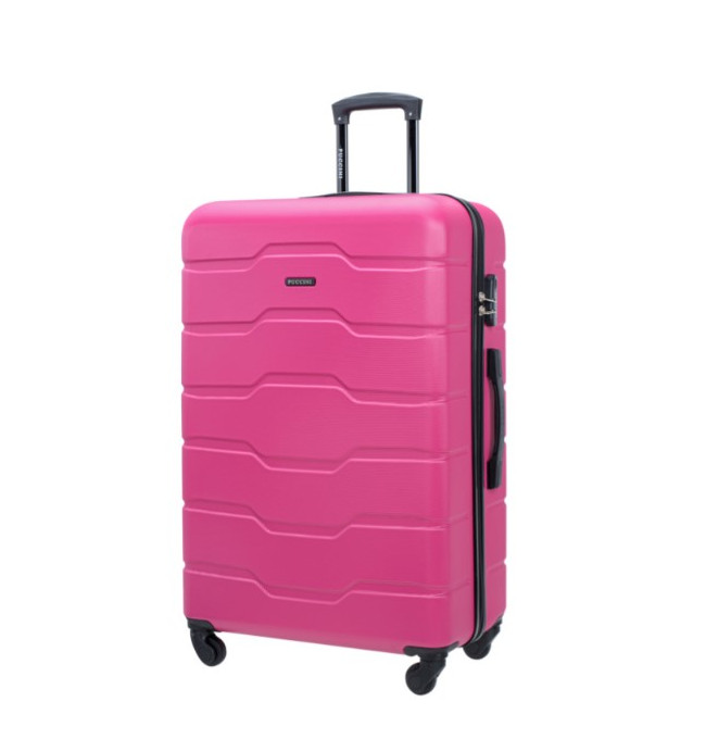 Velký růžový kufr Alicante
