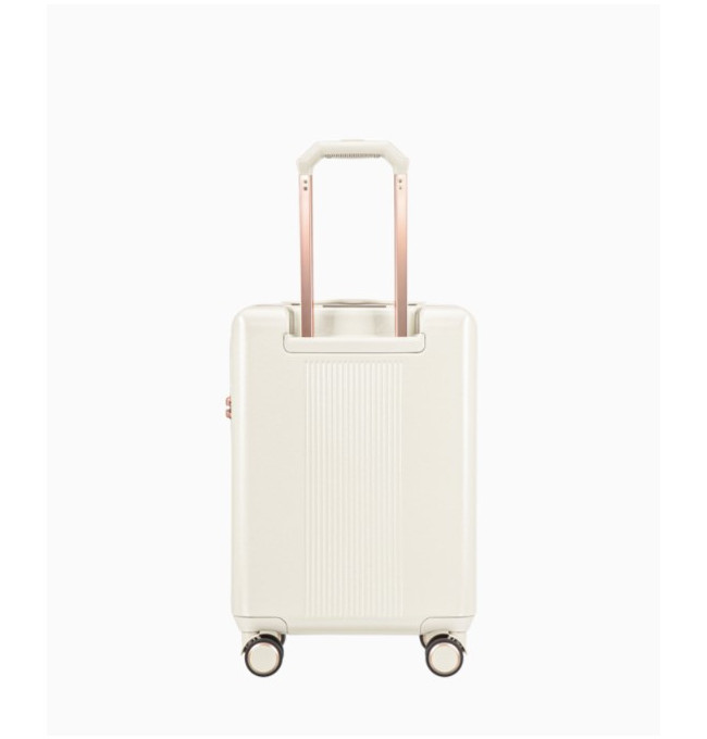 Bílý kabinový kufr Malibu