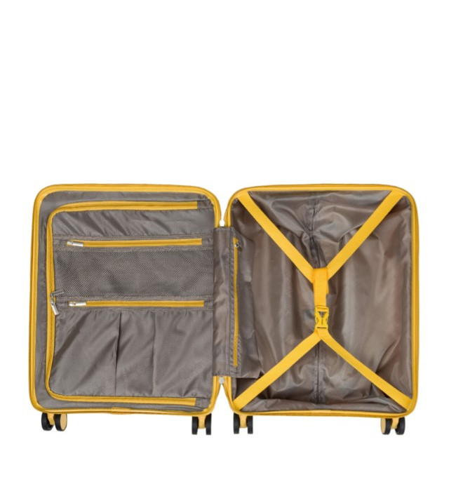 Žlutý kabinový kufr Mykonos