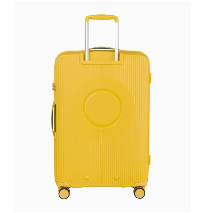 Střední žlutý kufr Mykonos