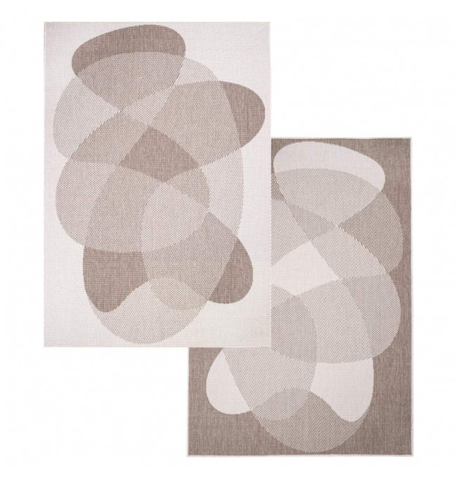 Oboustranný koberec DuoRug 5835 krémový