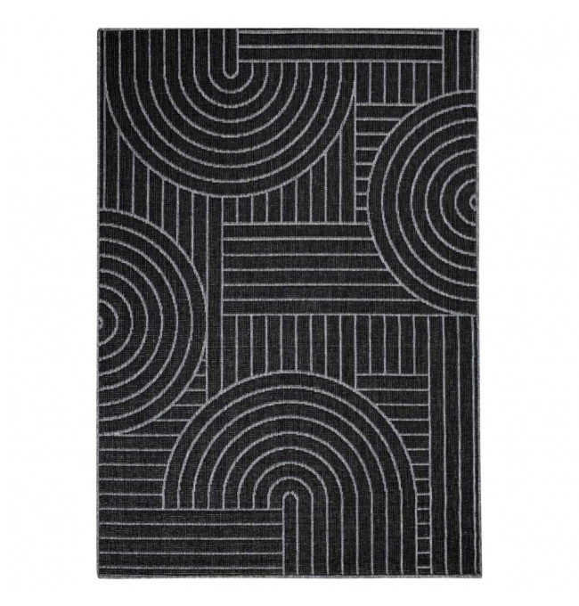 Oboustranný koberec DuoRug 5842 antracitový