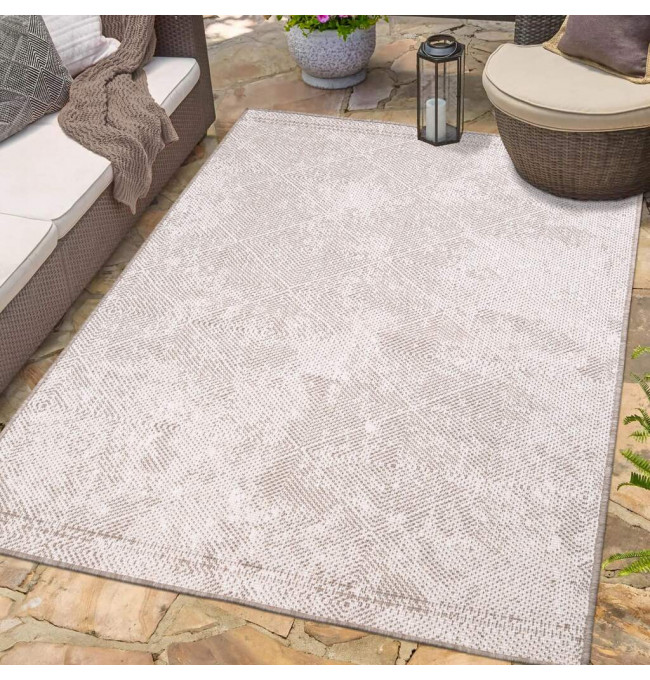 Oboustranný koberec DuoRug 5845 krémový