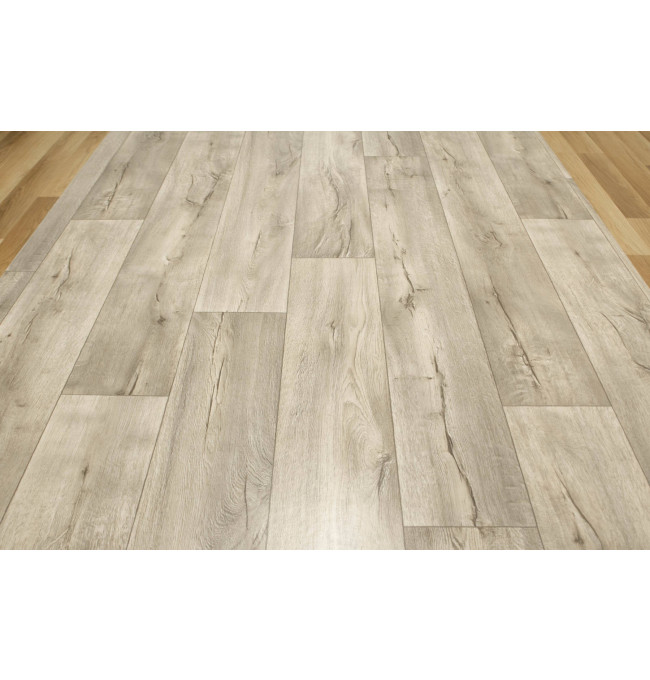 PVC podlaha Bartesa Cracked Oak 990M sivá / krémová / béžová 