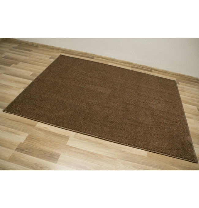 Metrážny koberec Zaragoza 93 hnedý / béžový