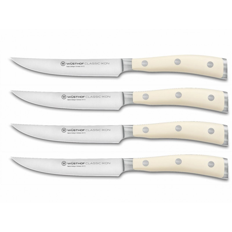 Sada steakových nožov 4 ks Wüsthof CLASSIC IKON créme 9716-0