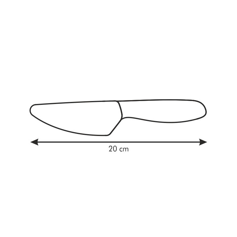 Tescoma nôž s keramickou čepeľou VITAMINO 9 cm