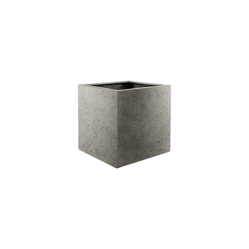 Kvetináč Grigio Cube sivý (natural - concrete) 60x60x60 cm
