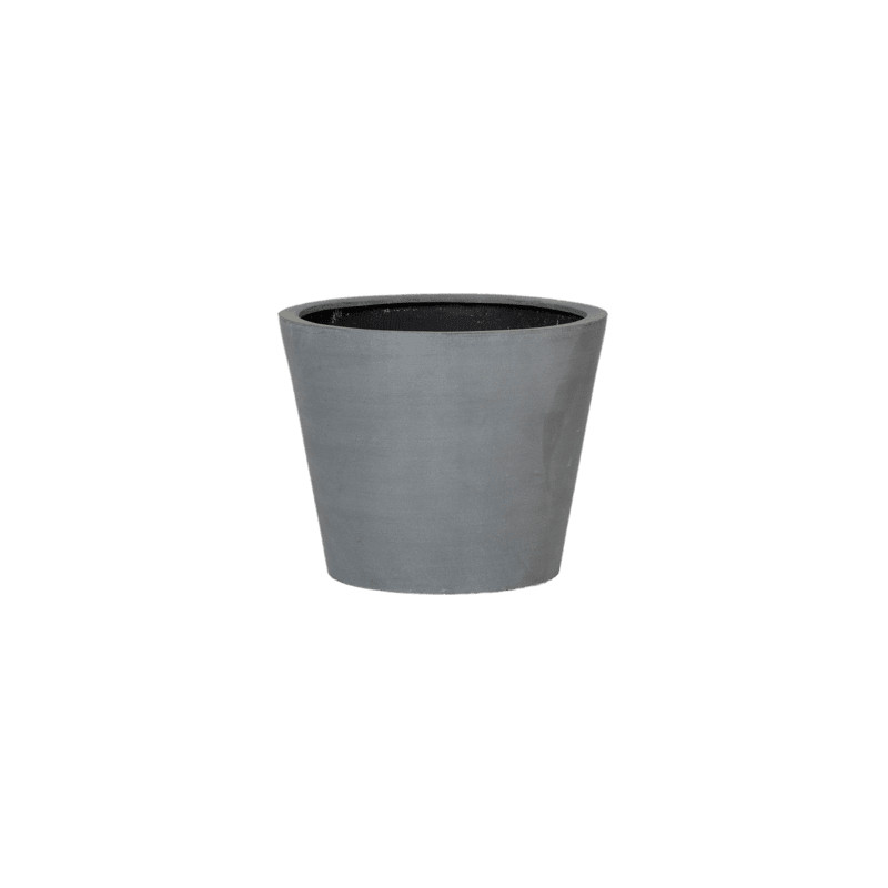Fiberstone bucket grey 48x40 cm