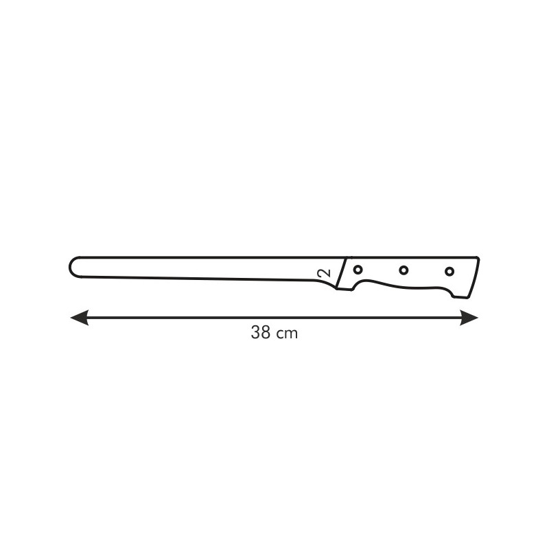 Tescoma nôž na šunku HOME PROFI 25 cm