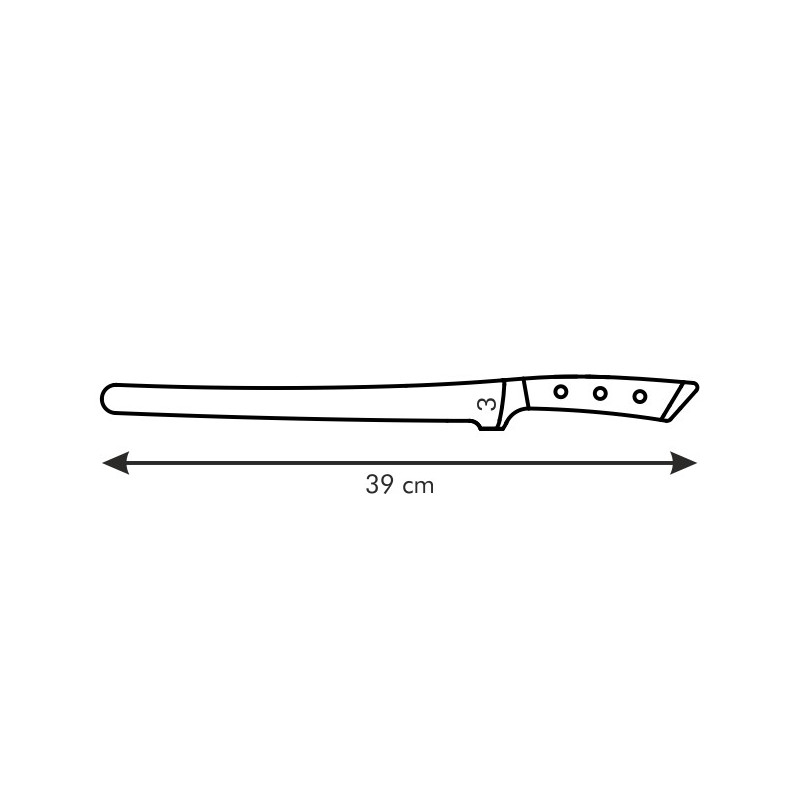 Tescoma nôž na šunku AZZA 26 cm