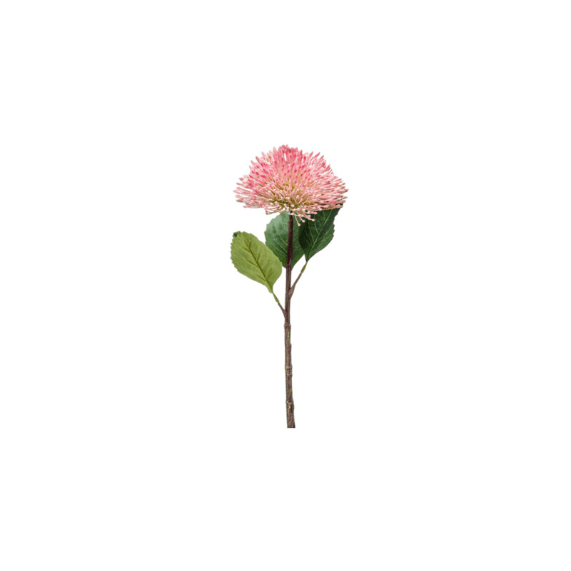 Umelý kvet Sedum Branch ružový 43 cm