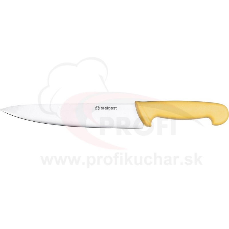 HACCP-kés, sárga, 22cm