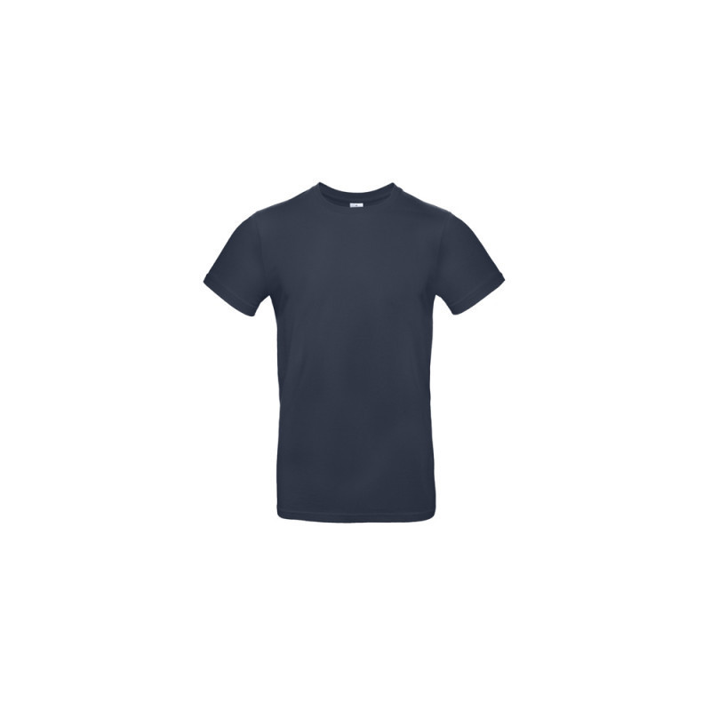Pánske tričko s potlačou B&C - Modrá ( navy ) 