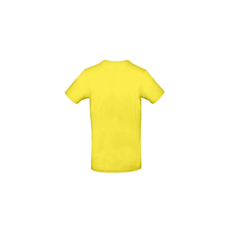 Pánske tričko s potlačou B&C - Žltá