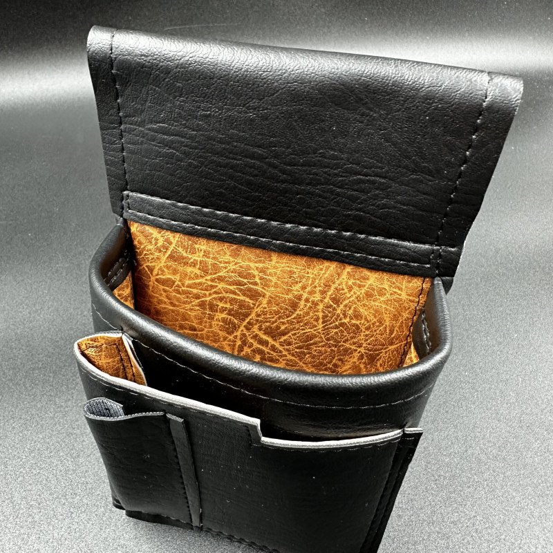 Tok csapos és pincér pénztárcához EKO bőr (műbőr) - fekete