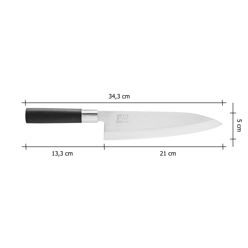 Japonský nůž IVO Deba - SEKAI - 21cm