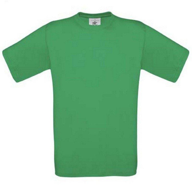 Tričko B&C - zelené