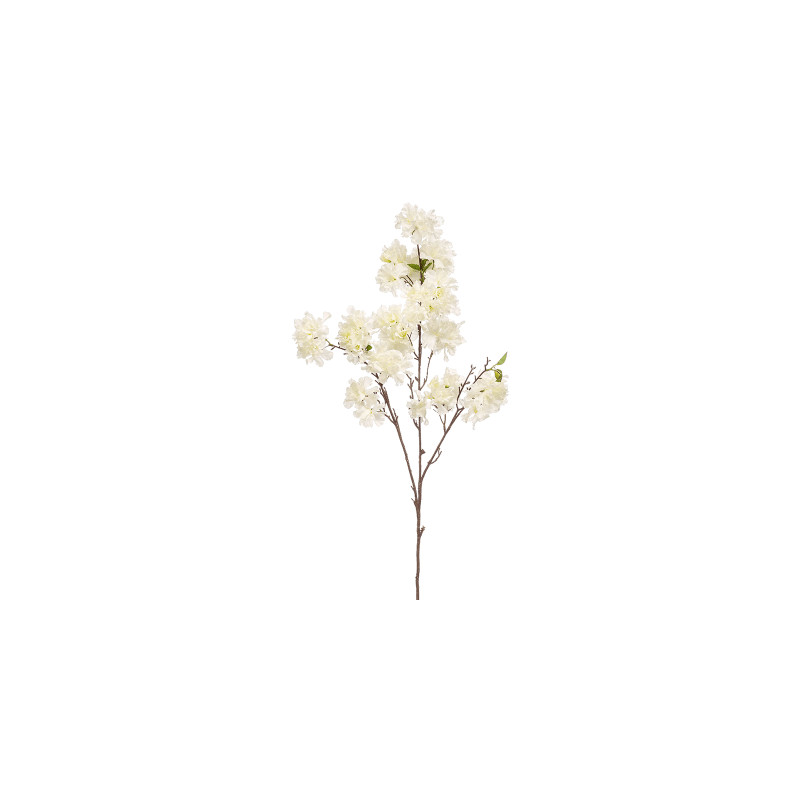 Umelý kvet cherry blossom biely 105 cm