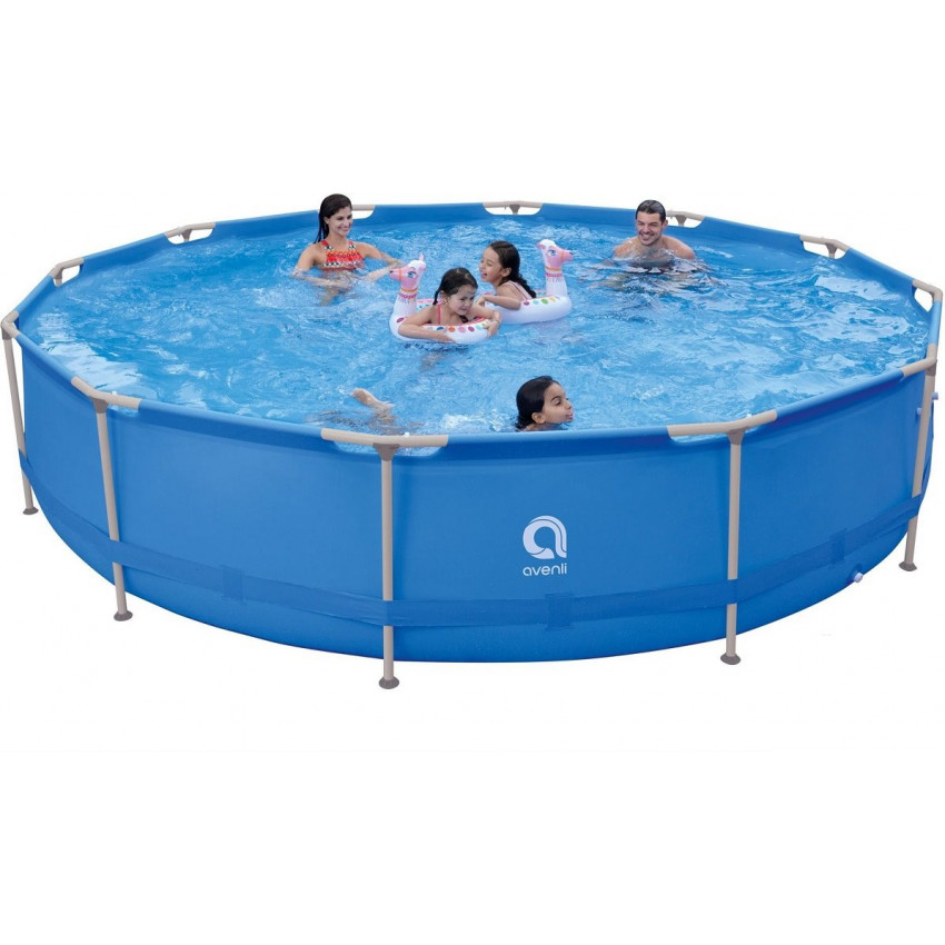 AVENLI Stojanový bazén s čerpadlom 420 x 84 cm