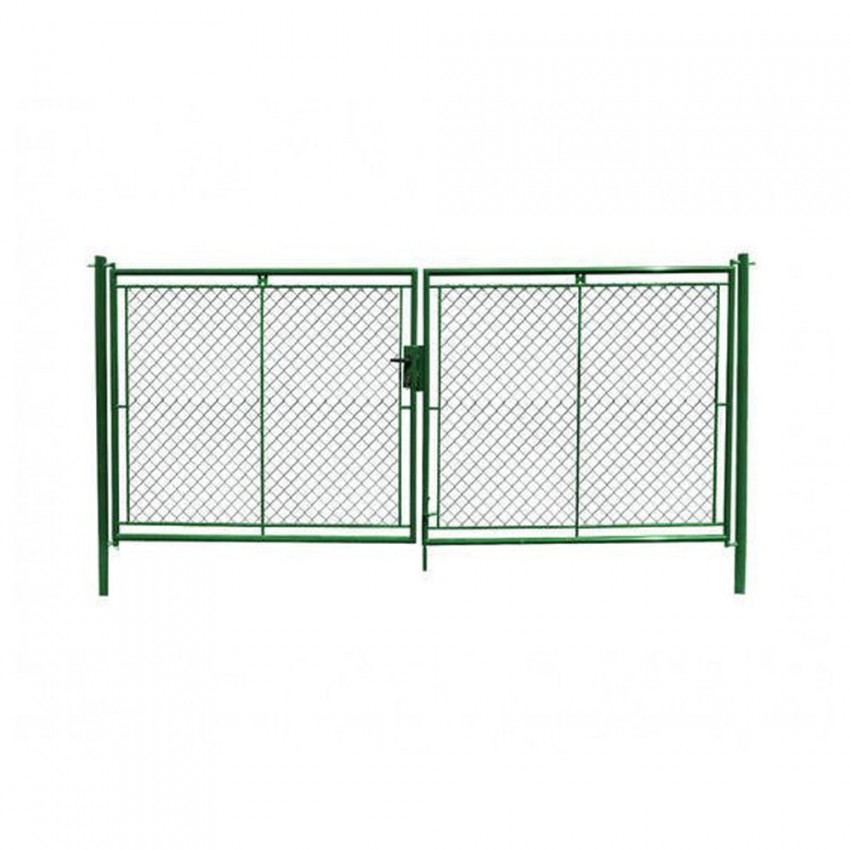 Dvojkrýdlová brána GARDEN 1250 x 3600 mm zelená