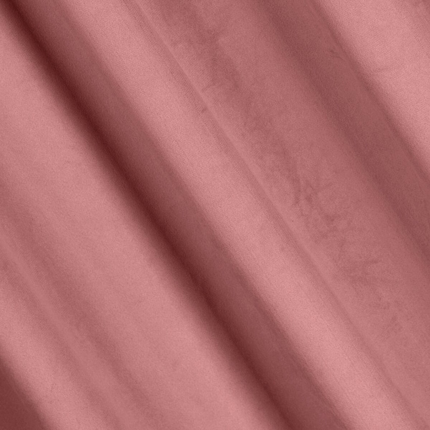 EUROFIRANY Zamatový záves MADLEN 140x300cm ružový