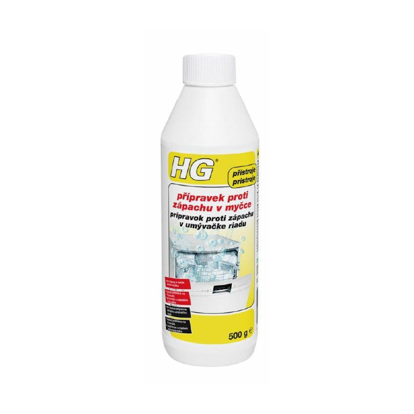 HG Prípravok proti zápachu umývačky riadu 500 g