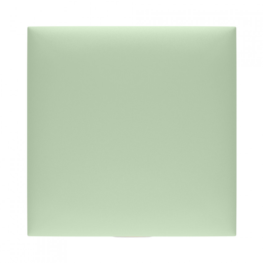 STEGU Čalúnený nástenný panel Mollis Print mono 30x30 cm zelený