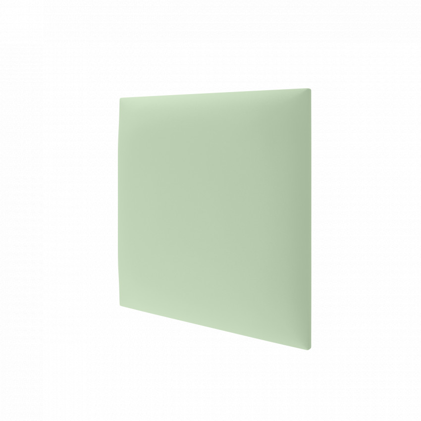 STEGU Čalúnený nástenný panel Mollis Print mono 30x30 cm zelený