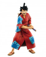 One Piece Figure Monkey D. Luffy Japanese Style 25 cm