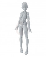 S.H. Figuarts akčná figúrka Body-Chan School Life Edition DX Set (Gray Color Ver.) 13 cm