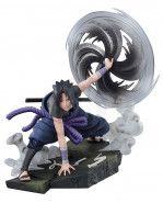 Naruto Shippuden FiguartsZERO Extra Battle PVC socha Sasuke Uchiha -The Light & Dark of the Mangekyo Sharingan- 20 cm