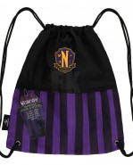 Wednesday Drawstring Bag Nevermore Academy Purple