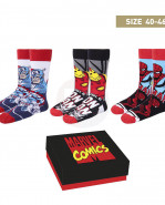 Marvel Socks 3-Pack Avengers 40-46
