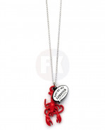 Friends Necklace You're My Lobster (Red enamel)