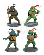 Teenage Mutant Ninja Turtles D-Formz Mini figúrkas 4-Pack SDCC 2023 Exclusive 5 cm