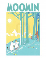 Moomins 3D Lenticular plagát Forest 26 x 20 cm