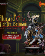 Castlevania: Symphony of the Night Elite Exclusive socha 1/6 Alucard & Richter Belmont 91 cm