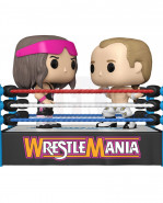 WWE POP Moment! Vinyl figúrkas 2-Pack Bret Hart vs Shawn Michaels 9 cm