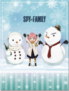 Spy x Family Blanket Snowman and Anya 117 x 152 cm