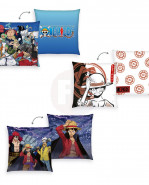 One Piece Pillows 3-Pack Monkey D. Luffy 40 x 40 cm