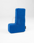 Tetris Plush figúrka Block L dark blue