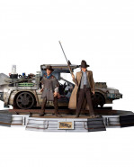 Back to the Future III Art Scale sochas 1/10 Full Set Deluxe 57 cm