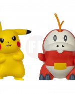Pokémon Gen IX Battle figúrka Pack Mini figúrka 2-Pack Pikachu & Fuecoco 5 cm
