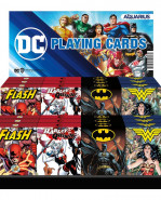 DC Comics Playing Cards Display Harley Quinn, Wonder Woman, Batman, The Flash (24)