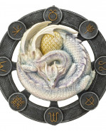 Anne Stokes Plaque Ostara Dragon 32 cm