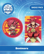 That Time I Got Reincarnated as a Slime Pin Badges 2-Pack Benimaru