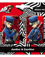 Persona 5 Royal Pin Badges 2-Pack Justine & Caroline