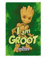 Marvel plagát Pack Guardians of the Galaxy I am Groot 61 x 91 cm (4)