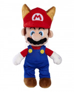 Super Mario Plush figúrka Tanuki Mario 30 cm